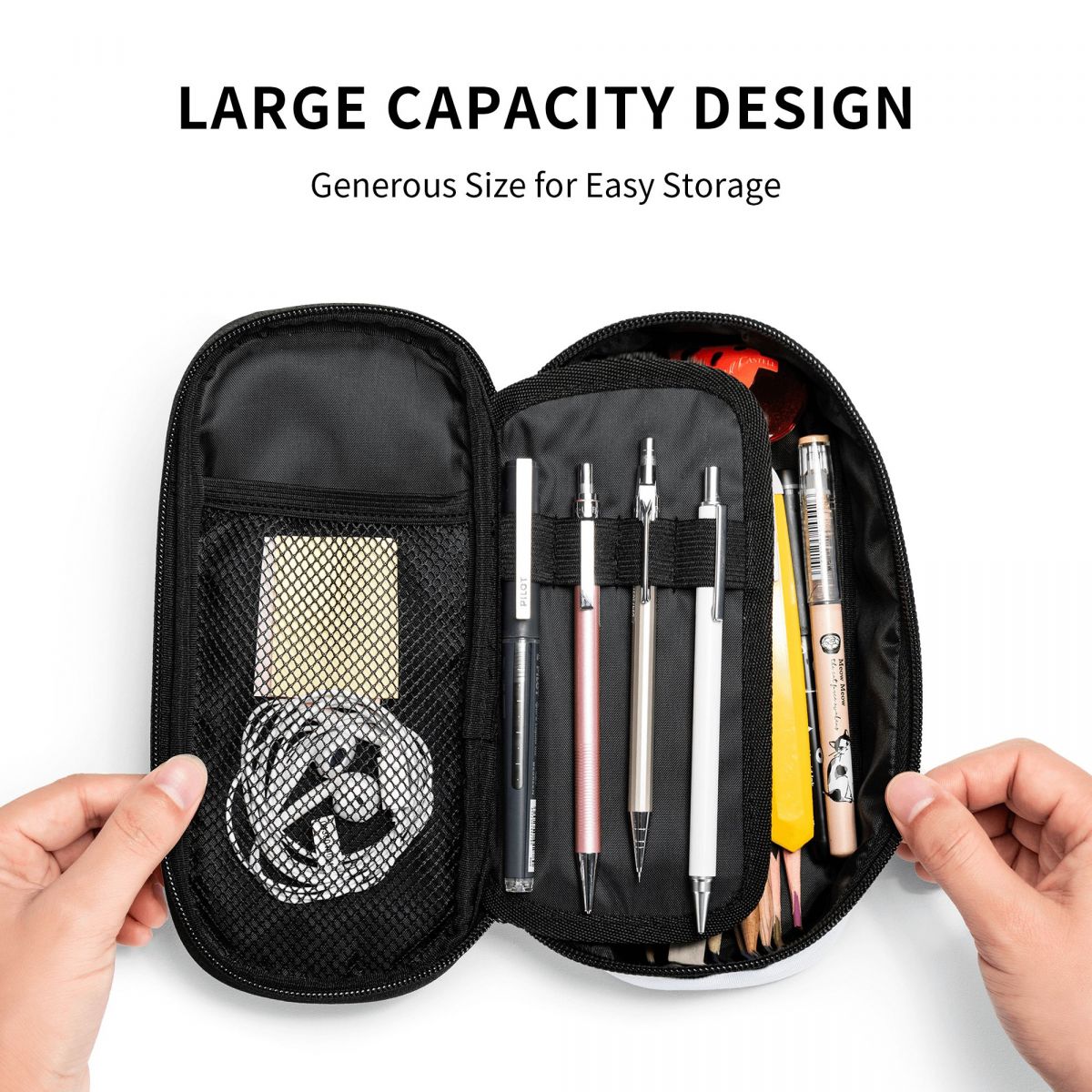 AR-15 탄 카모 건 - 학생용 흰색 필통 학교 펜  - Tan Stationery & Office Supply 리뷰 및 가격