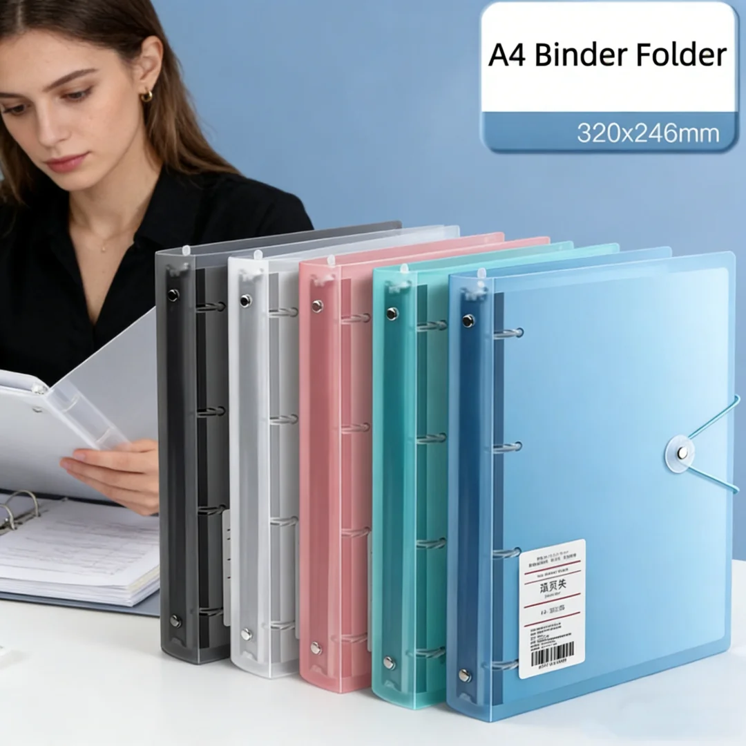 A4 파일 폴더, D형 4구멍 링 바인더, 클립, 문서 - Binder Clip Assorted 리뷰 및 가격