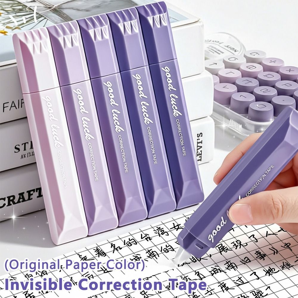 5개입 세트, 그라데이션 색상 교정 테이프, 펜 모양의 - Correction Tape Roller 리뷰 및 가격