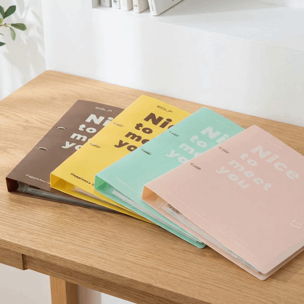 실용적인 PP 루즈리프 파일백 세트, 분리 가능한 대용 - Binder Clip Assorted 리뷰 및 가격