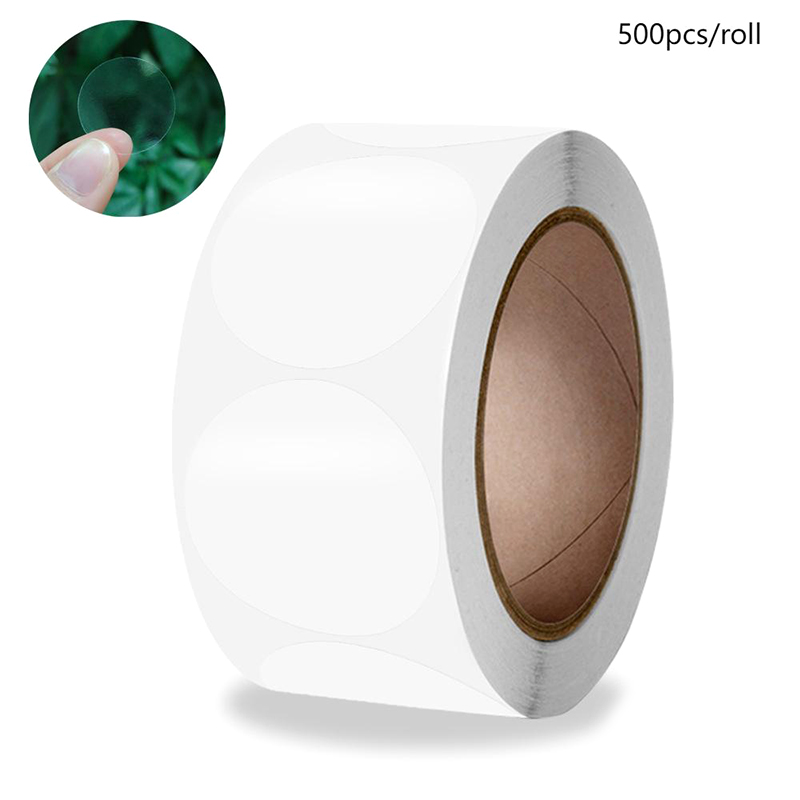 [F] 500개/롤 원형 투명 스티커 캔디 쿠키 비스킷 - Sticker Label Roll 리뷰 및 가격